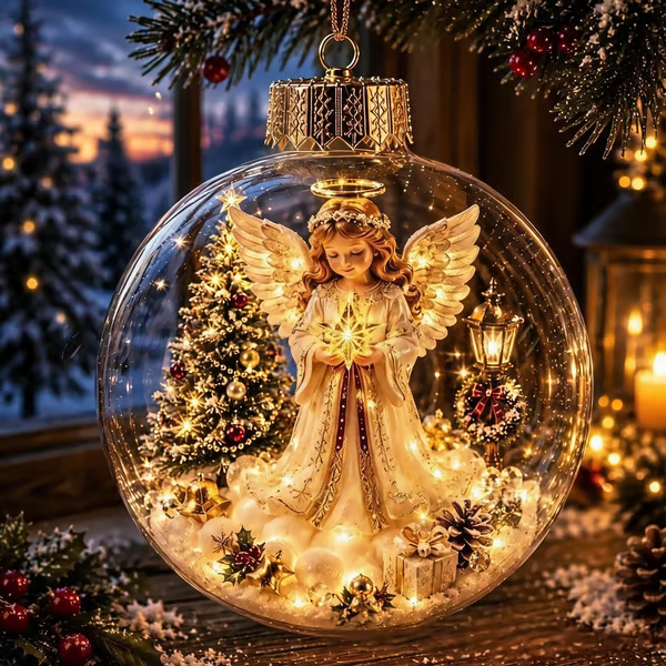 🎄Glowing Christmas Diorama Ornament – ❤️‍🔥Add 3 Items, Pay for Only 2 🎁