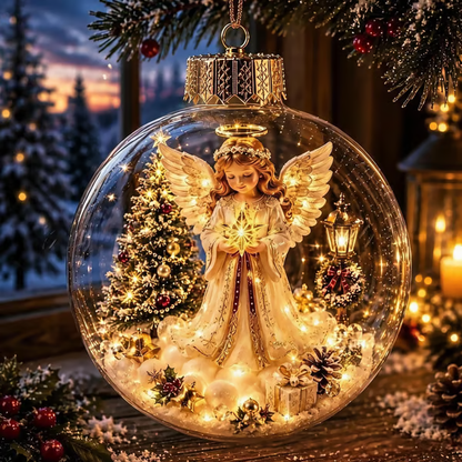 🎄Glowing Christmas Diorama Ornament – ❤️‍🔥Add 3 Items, Pay for Only 2 🎁