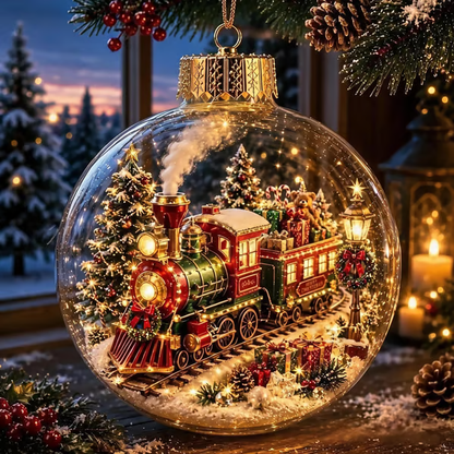 🎄Glowing Christmas Diorama Ornament – ❤️‍🔥Add 3 Items, Pay for Only 2 🎁