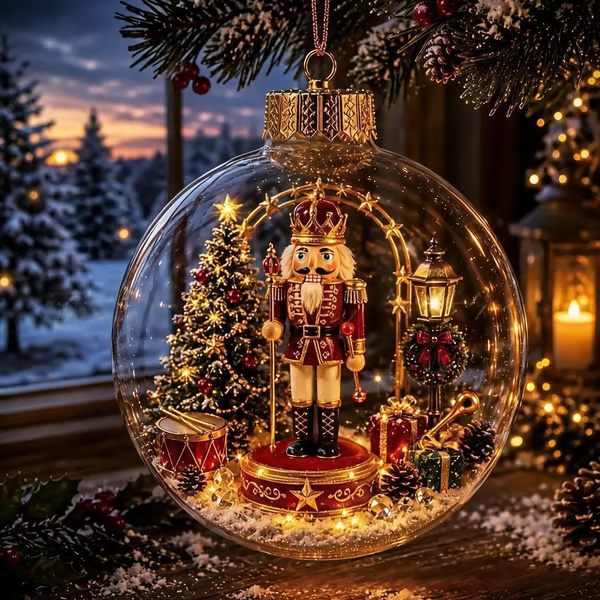 🎄Glowing Christmas Diorama Ornament – ❤️‍🔥Add 3 Items, Pay for Only 2 🎁