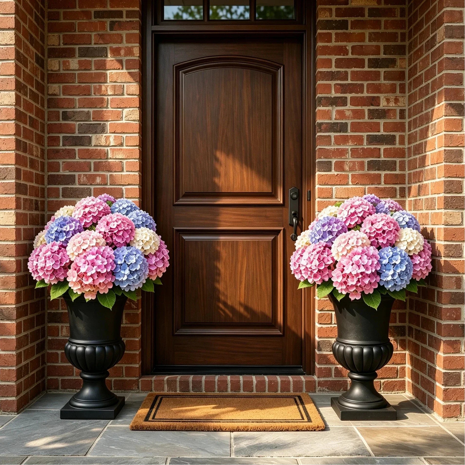 🔥🔥 Limited-Time Offer! 49% OFF -🔥Artificial Outdoor Hydrangea Flowers - UV resistant, Waterproof, Windproof