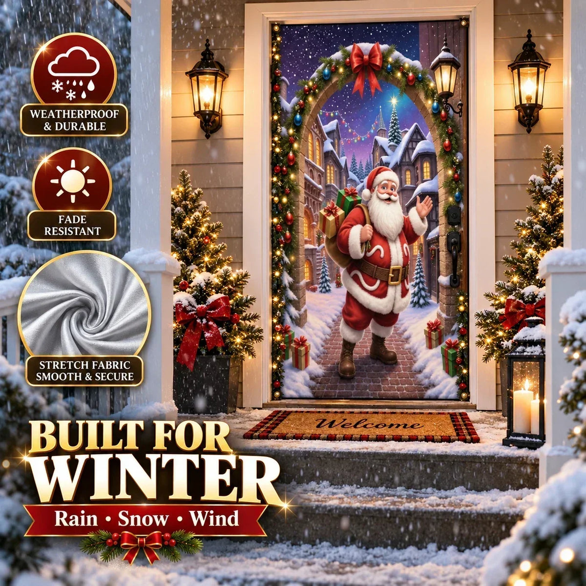 🎄 Christmas Edition | Full-Door Holiday Makeover – Now 40% OFF