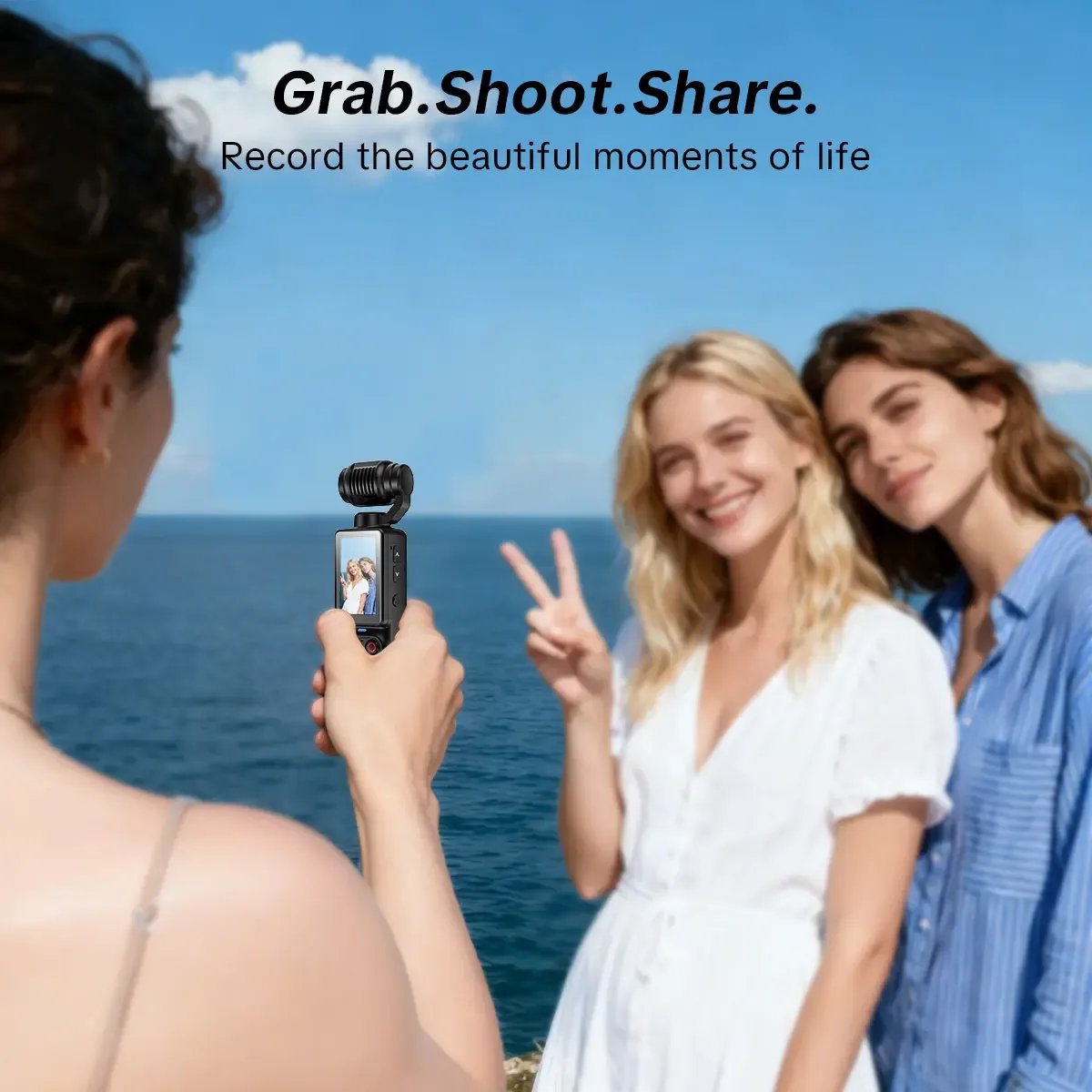 🔥 Limited-Time Offer! Upgraded Vlogging Camera – 180° Rotating Lens, Full-Body Video Recorder for Travel, Daily Life & Content Creation