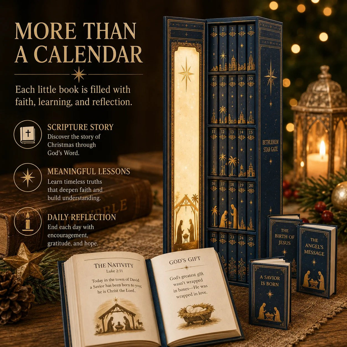 ⭐Bethlehem Star Gate Mini Book📖