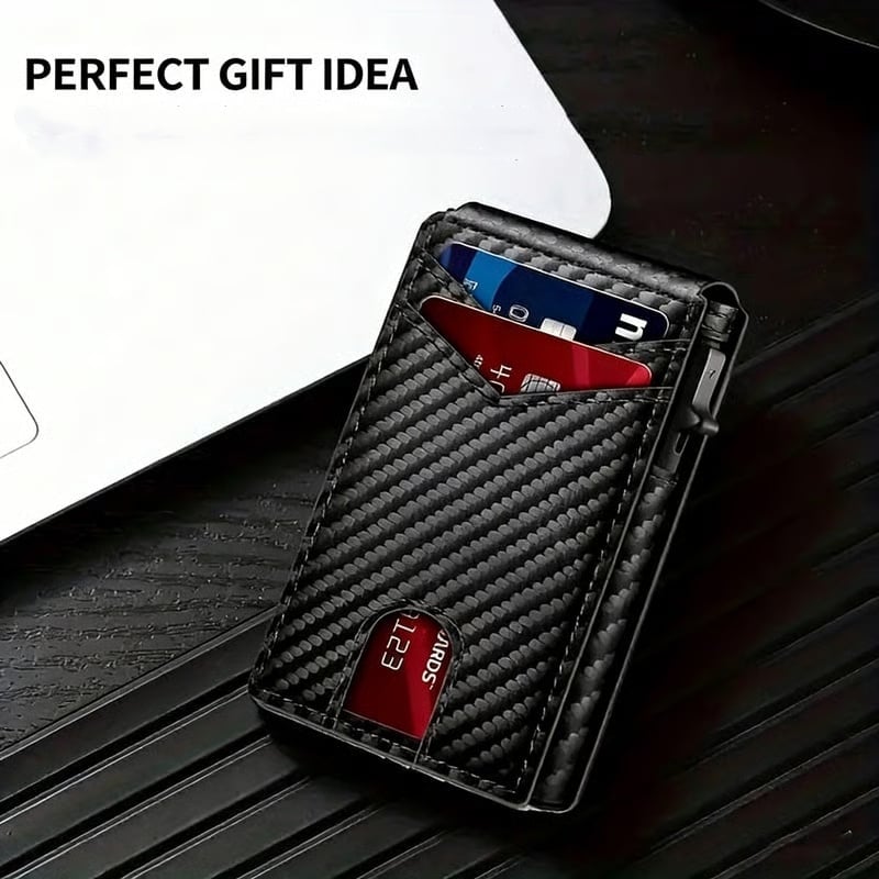⚡70K+ Sold – Men’s Pop-Up RFID Slim Wallet🔥