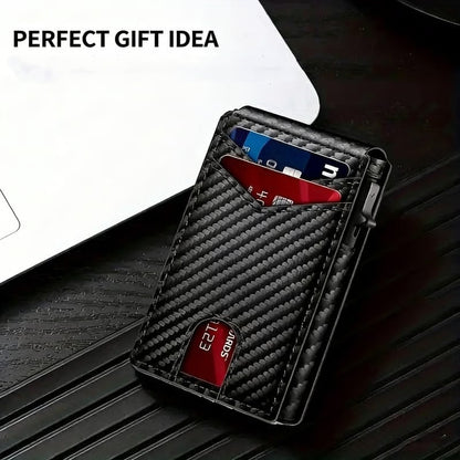 ⚡70K+ Sold – Men’s Pop-Up RFID Slim Wallet🔥