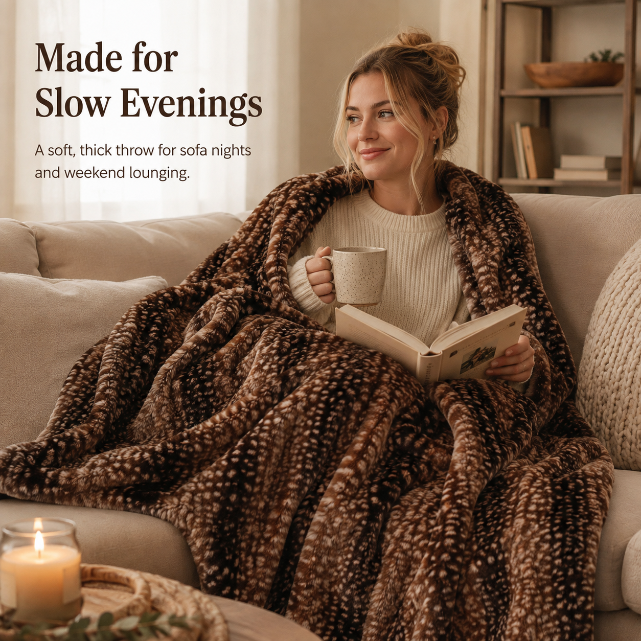 ✨ Cozy Season Offer | Double-Sided Plush Blanket — Buy More, Save More