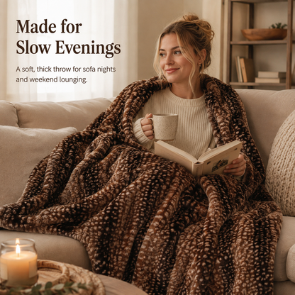 ✨ Cozy Season Offer | Double-Sided Plush Blanket — Buy More, Save More
