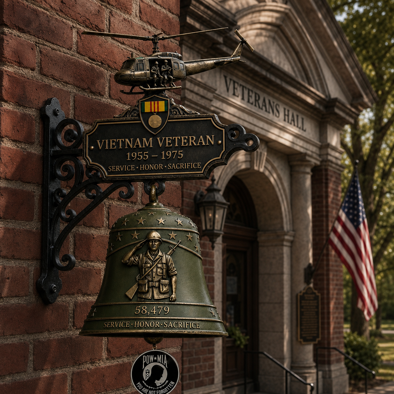 🔔 Last Day Promo: 50% OFF - Veteran Tribute Wall Bell