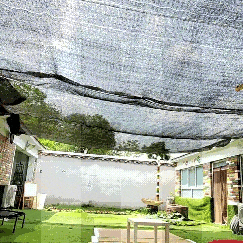🔥Summer Hot Sale Promotion-49% OFF🌞-90% Blackout Cloth (Black) - 10 x 13ft UV-Resistant Shade Net with Reinforced Rivets