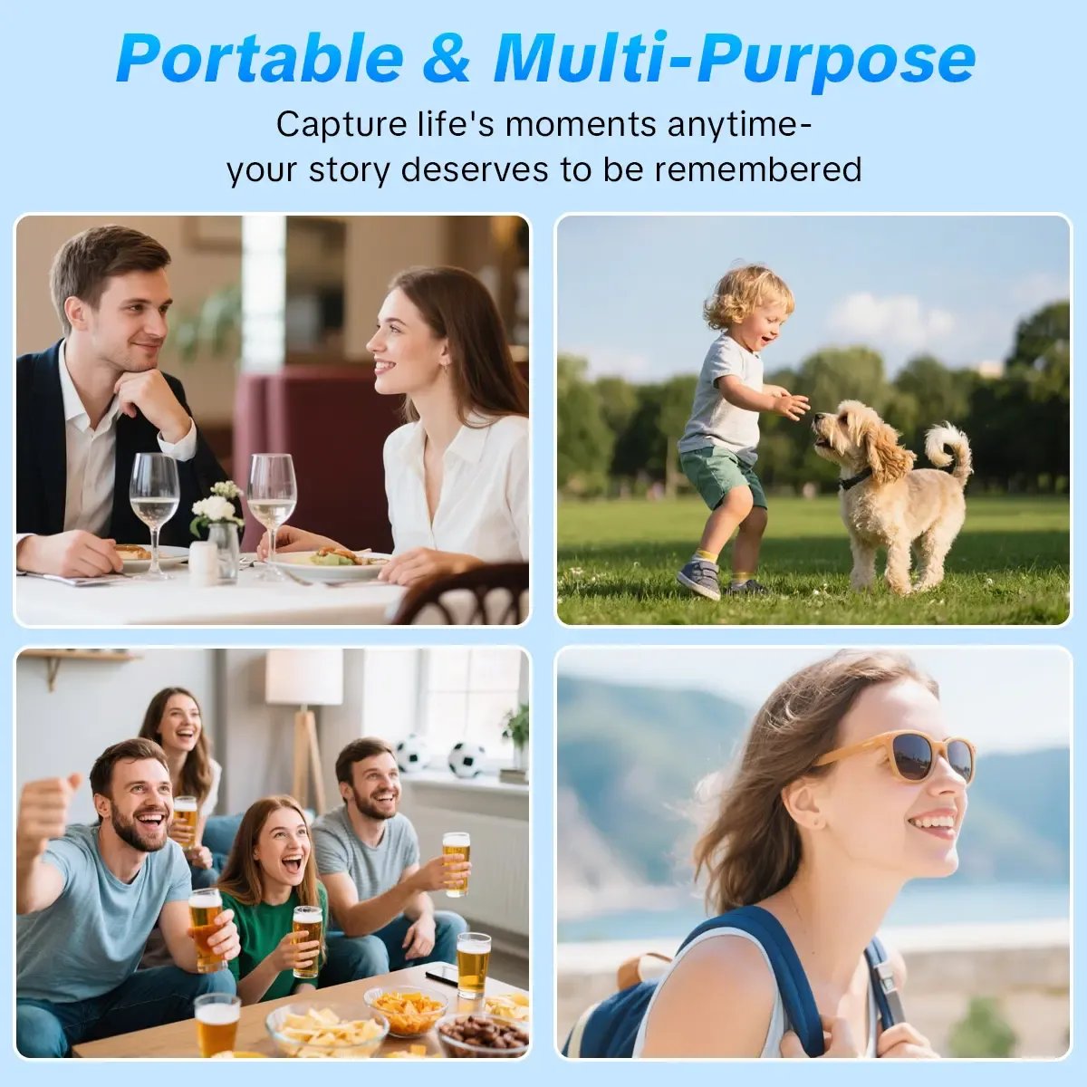 🔥 Limited-Time Offer! Upgraded Vlogging Camera – 180° Rotating Lens, Full-Body Video Recorder for Travel, Daily Life & Content Creation