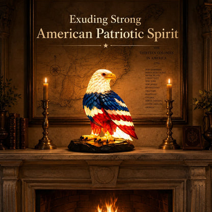 🔥Limited time 55% 🇺🇸 Patriotic Eagle LED Table Lamp 🦅 Proud American Home Decor – Buy 2 & Get Free Shipping