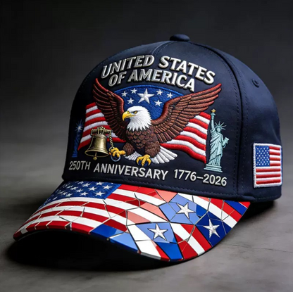 🔥Limited time 50% OFF🇺🇸 United States 250th Anniversary Limited Edition Cap