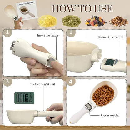 Your Ultimate Kitchen Tool: Digital Measuring Spoon Scale — LCD Kitchen Measuring Spoon Scale