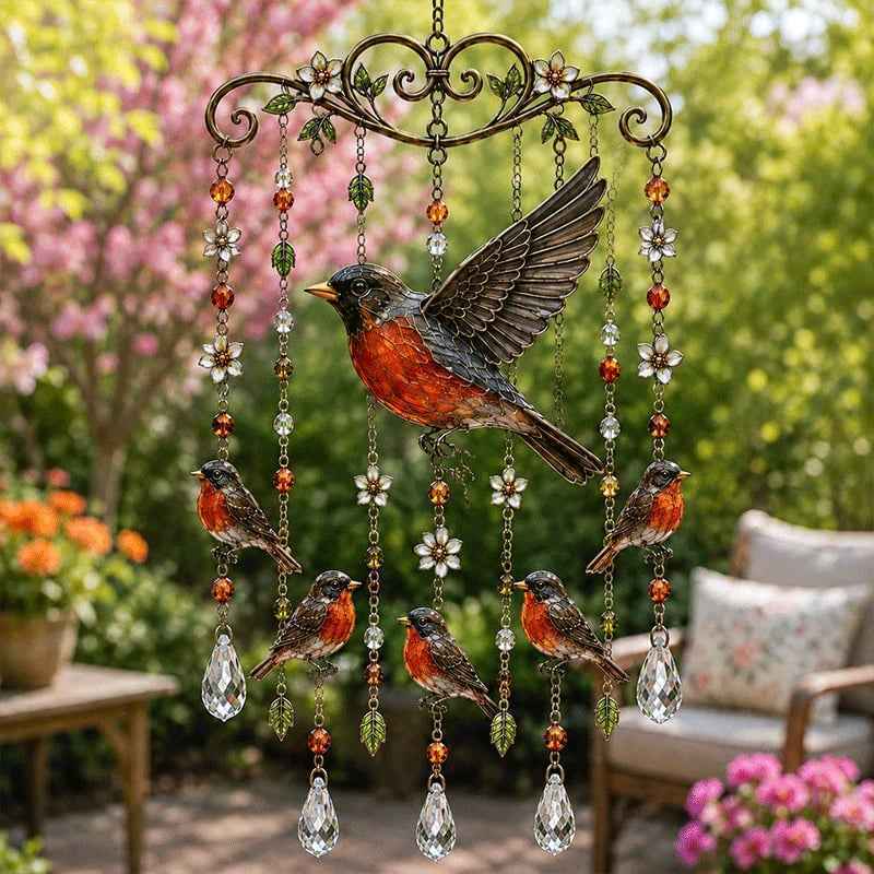 🔥🔥 Last Day 50% OFF 🐦 Hummingbird Wind Chime 🎐 Beauty & Melody in Every Breeze