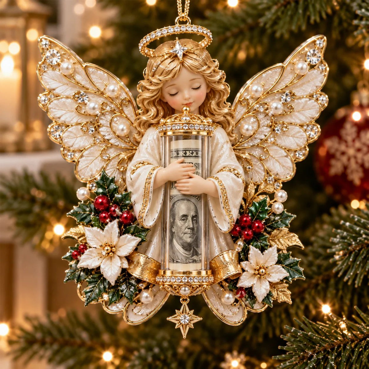 👼💵 Make Cash Gifts Feel More Magical | Christmas Angel Ornament – Save 50%