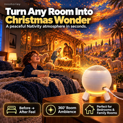 ✝️🌟 Nativity Christmas 5D Projection Light – Transform Any Room Into the Night of Bethlehem(✨Buy 2 Free Shipping)