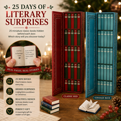 📚 42% OFF | 25-Day Mini Book Advent Calendar – Open, Read, Hang & Collect 🎄