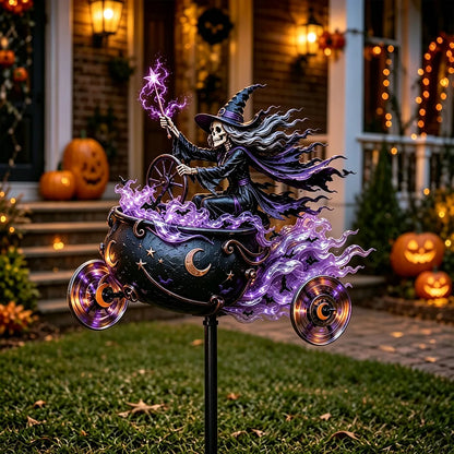 TODAY'S SPECIAL OFFER-50% OFF🔥 HALLOWEEN MOTORCYCLE-THEMED GARDEN WINDMILL