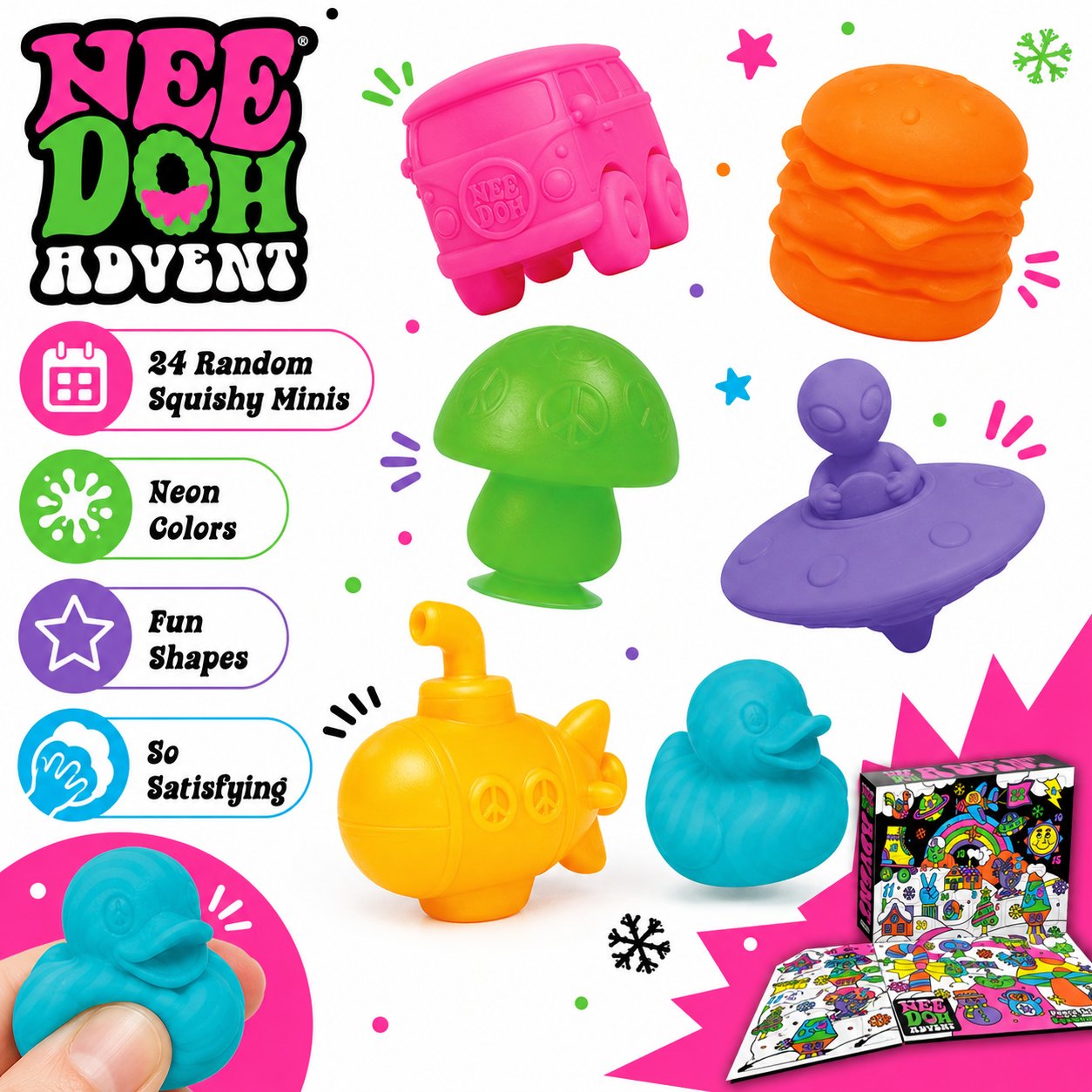 NeeDoh Advent 2026 Squishmas Calendar