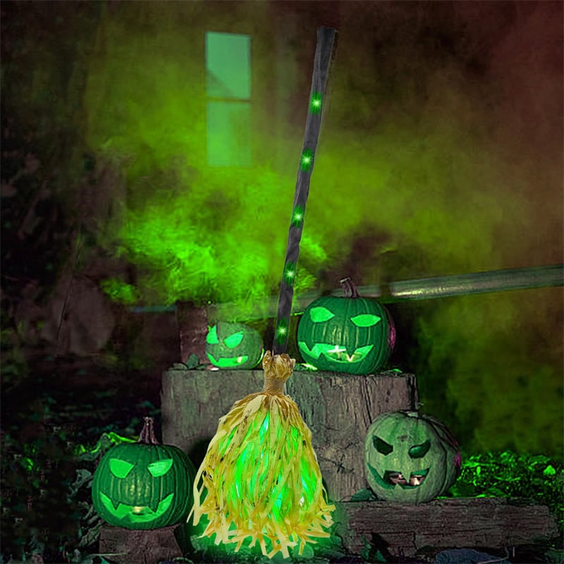 🔥 Limited-Time Offer! 49% OFF - 🎃🧹Floating Witch's Broom –Haunted Dancing Moving Broom(📦Buy 2 Free Shipping)