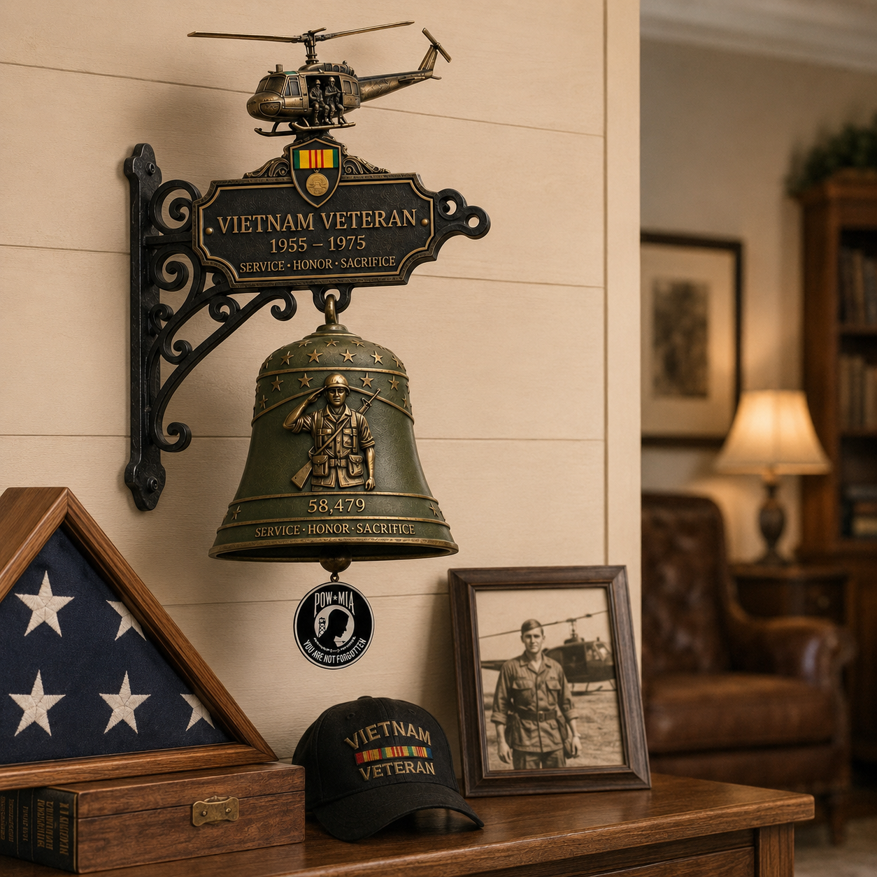 🔔 Last Day Promo: 50% OFF - Veteran Tribute Wall Bell