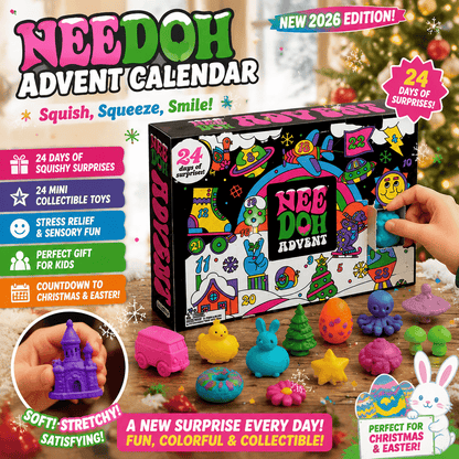 NeeDoh Advent 2026 Squishmas Calendar