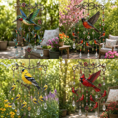 🔥🔥 Last Day 50% OFF 🐦 Hummingbird Wind Chime 🎐 Beauty & Melody in Every Breeze