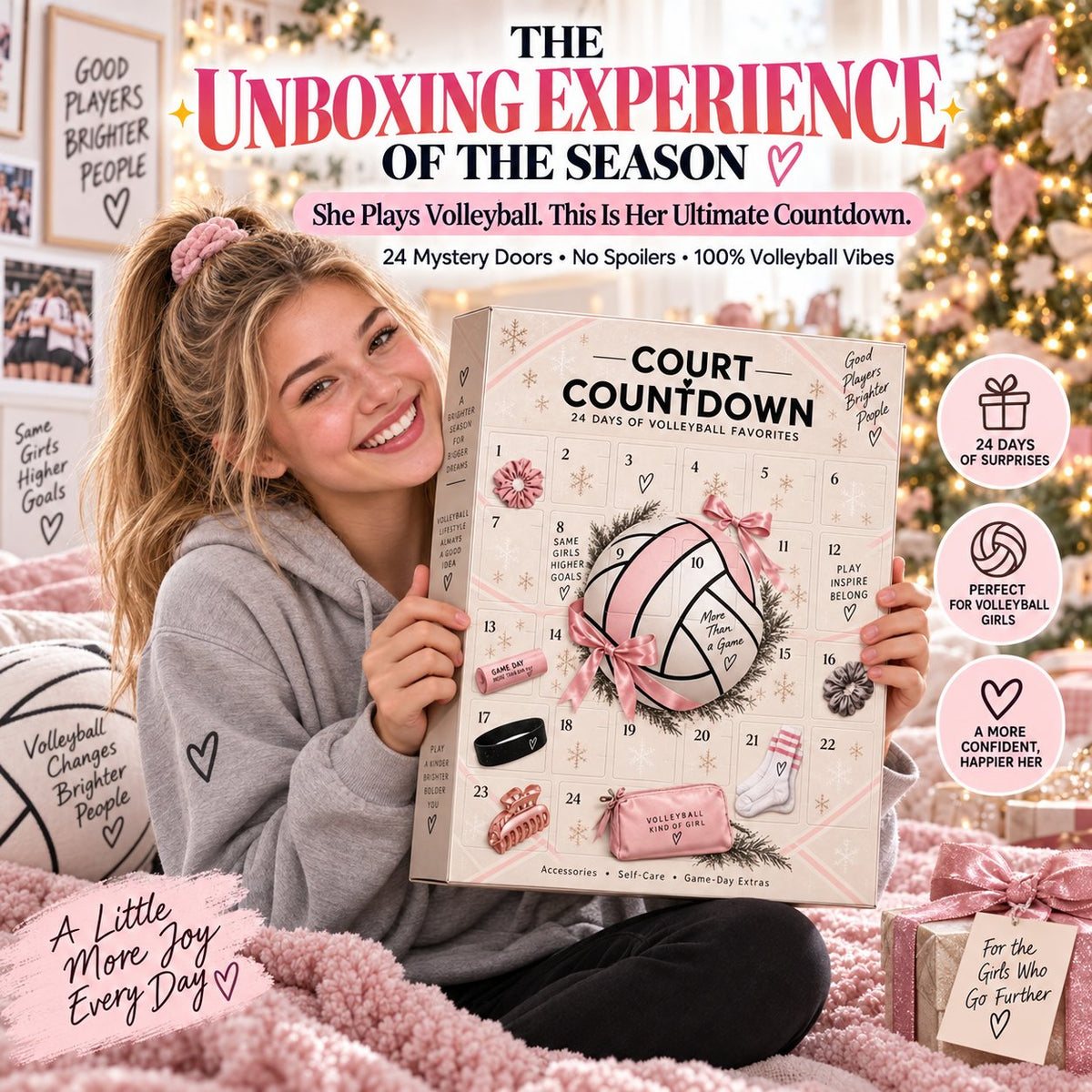 🏐 Volleyball Advent Calendar 2026 – 24 Days of Surprises