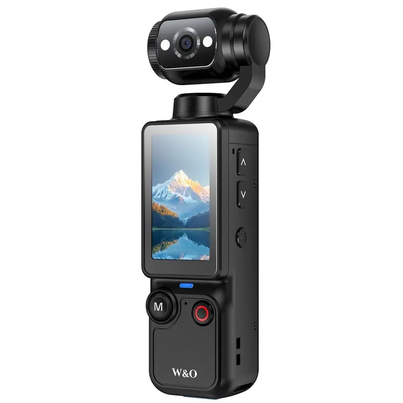 🔥 Limited-Time Offer! Upgraded Vlogging Camera – 180° Rotating Lens, Full-Body Video Recorder for Travel, Daily Life & Content Creation