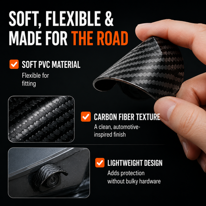 🔥 Limited-Time Offer! 49% OFF Car Backup Camera Rain Shield – Carbon Fiber Sun Visor, Protects Rear & Side Camera Lens from Rain & Glare (4/8 PCS)
