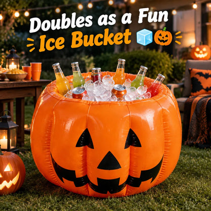 🔥 Limited-Time 49% OFF – Inflatable Halloween Pumpkin Bucket – Candy Holder & Party Decor
