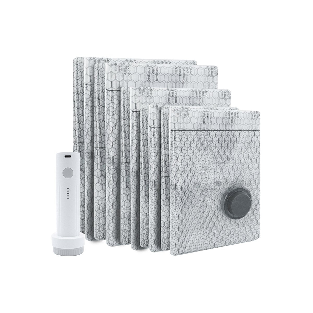 🔥 40% OFF Travel Packing Upgrade | Rechargeable Vacuum Pump + 6 Storage Bags
