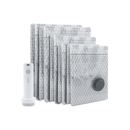 🔥 40% OFF Travel Packing Upgrade | Rechargeable Vacuum Pump + 6 Storage Bags