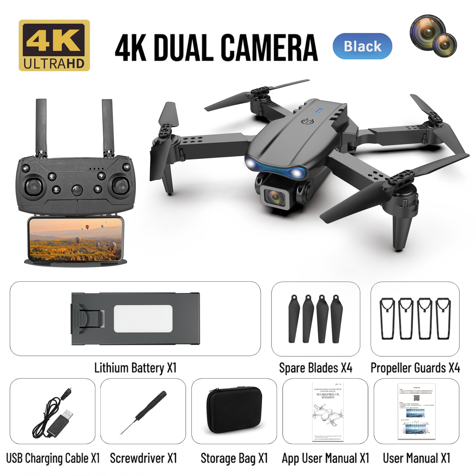 🔥Limited time 55% OFF 🚁2026 PRO New Professional Drone | 4K Camera | 5G | 3-Axis Gimbal | 360° Obstacle Avoidance Technology