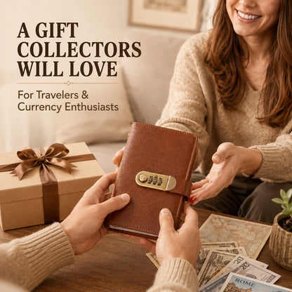 ⏰ Today Only—🔐 Locking Banknote Collection Book – Securely Holds Up to 100 Bills