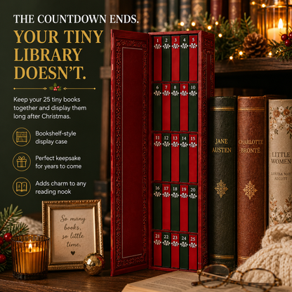📚 42% OFF | 25-Day Mini Book Advent Calendar – Open, Read, Hang & Collect 🎄