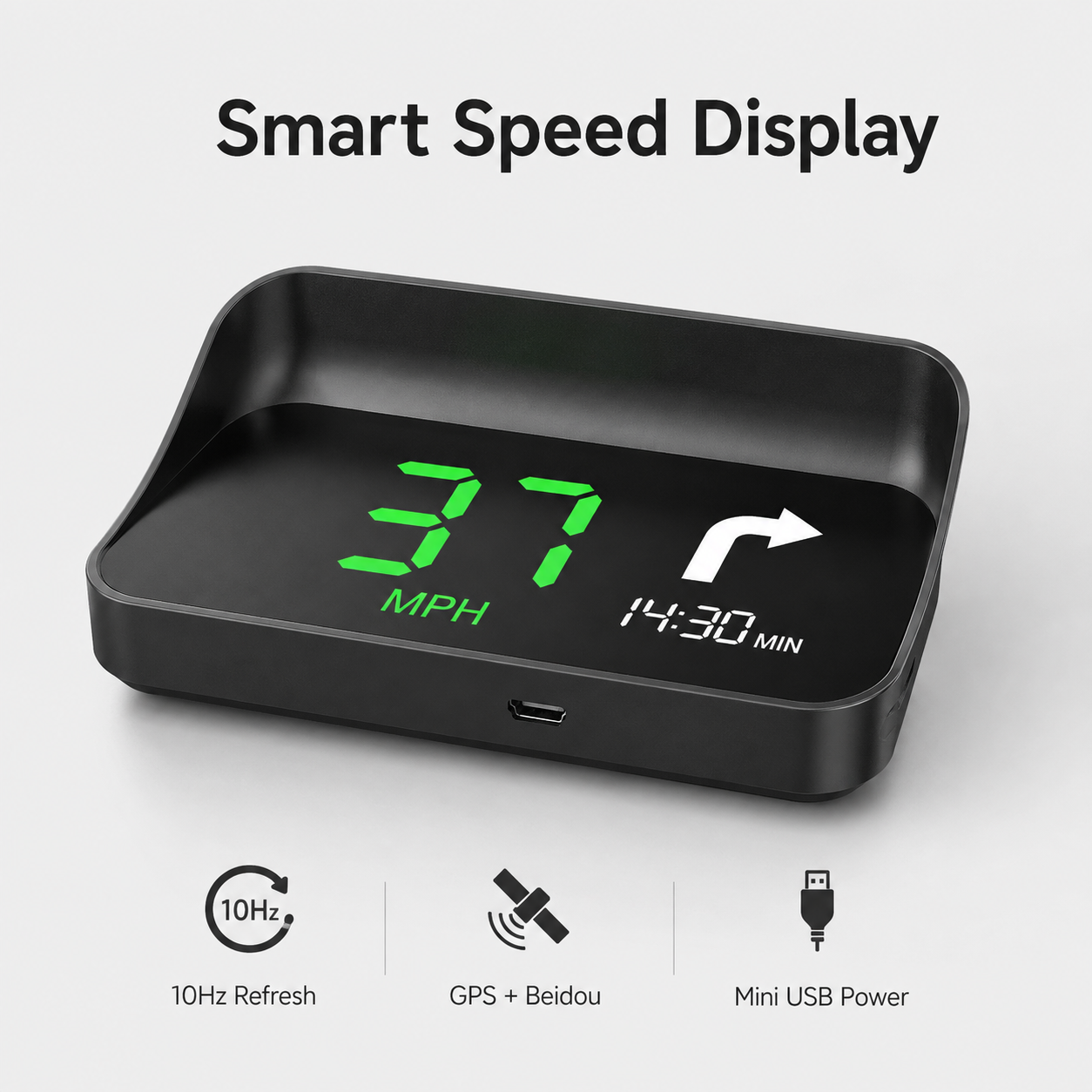 🔥 Limited-Time Offer! Smart Car Head Up Display Holographic Windshield Projector with GPS Speedometer