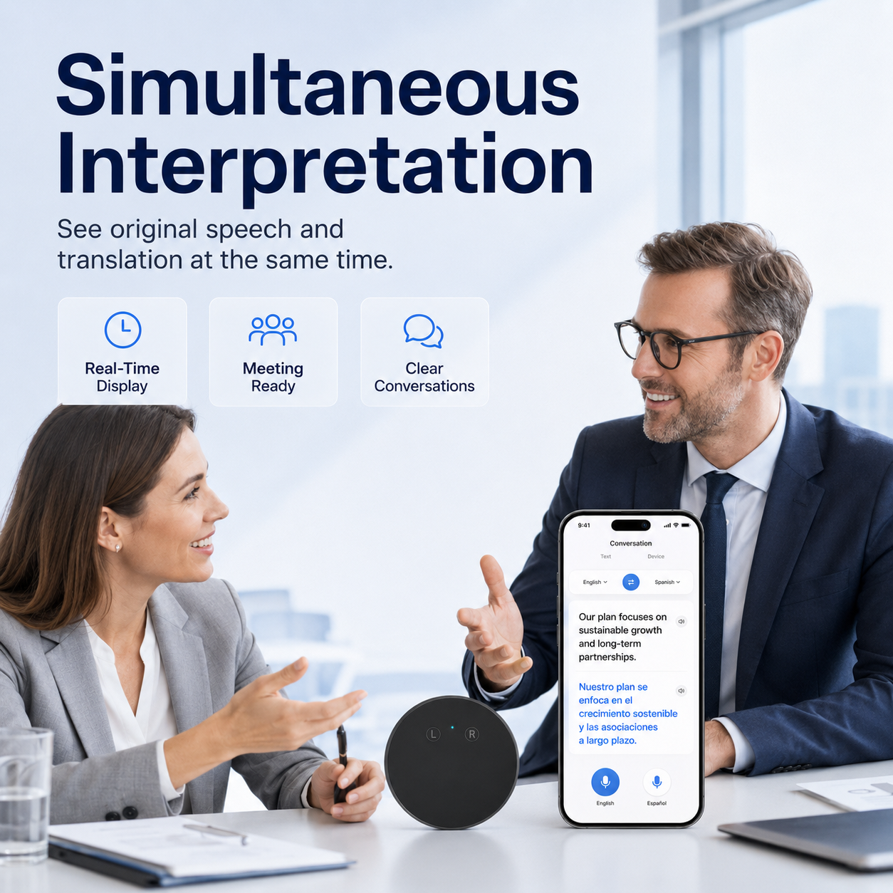 🔥 Limited-Time Offer! AI Pocket Translator – Real-Time Two-Way Voice Translation in 165+ Languages