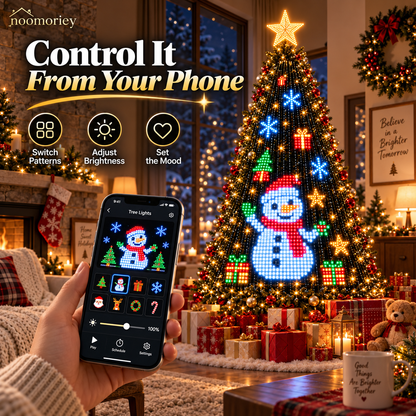 🚚 FREE SHIPPING | 🎄✨ LuminaTree™ Pro – Smart App-Controlled Christmas Tree Lights