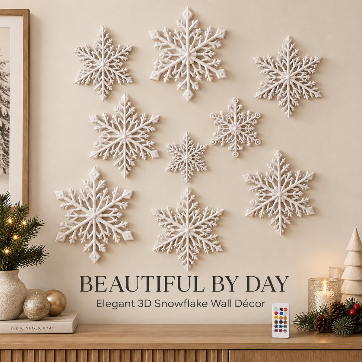 ❄️ Holiday Special — Save 42% | 3D LED Snowflake Wall Lights – Turn Any Room Into a Winter Wonderland