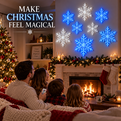❄️ Holiday Special — Save 42% | 3D LED Snowflake Wall Lights – Turn Any Room Into a Winter Wonderland