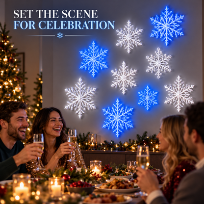 ❄️ Holiday Special — Save 42% | 3D LED Snowflake Wall Lights – Turn Any Room Into a Winter Wonderland