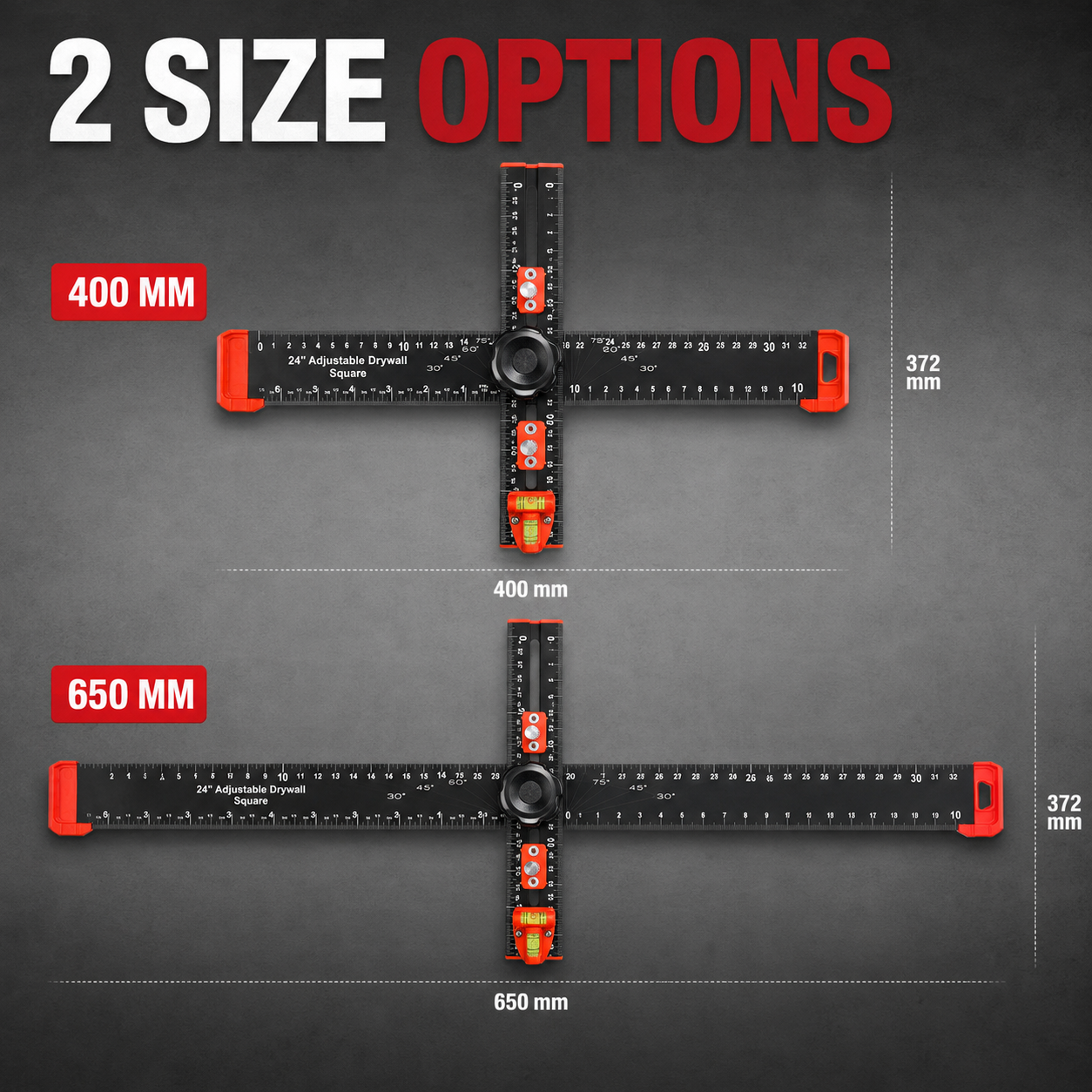 🛠️ 50% OFF | 4-in-1 Adjustable Drilling & Marking Square – Measure, Position, Mark & Drill