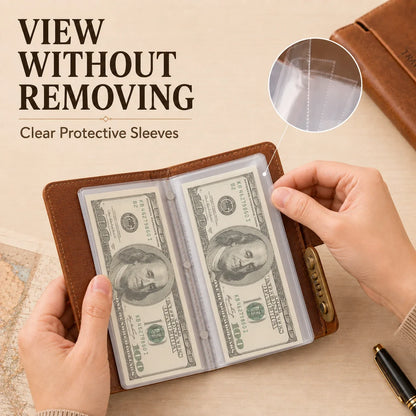 ⏰ Today Only—🔐 Locking Banknote Collection Book – Securely Holds Up to 100 Bills