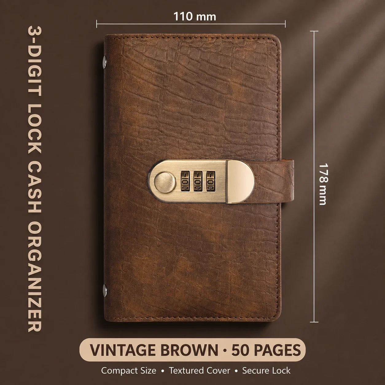 ⏰ Today Only—🔐 Locking Banknote Collection Book – Securely Holds Up to 100 Bills