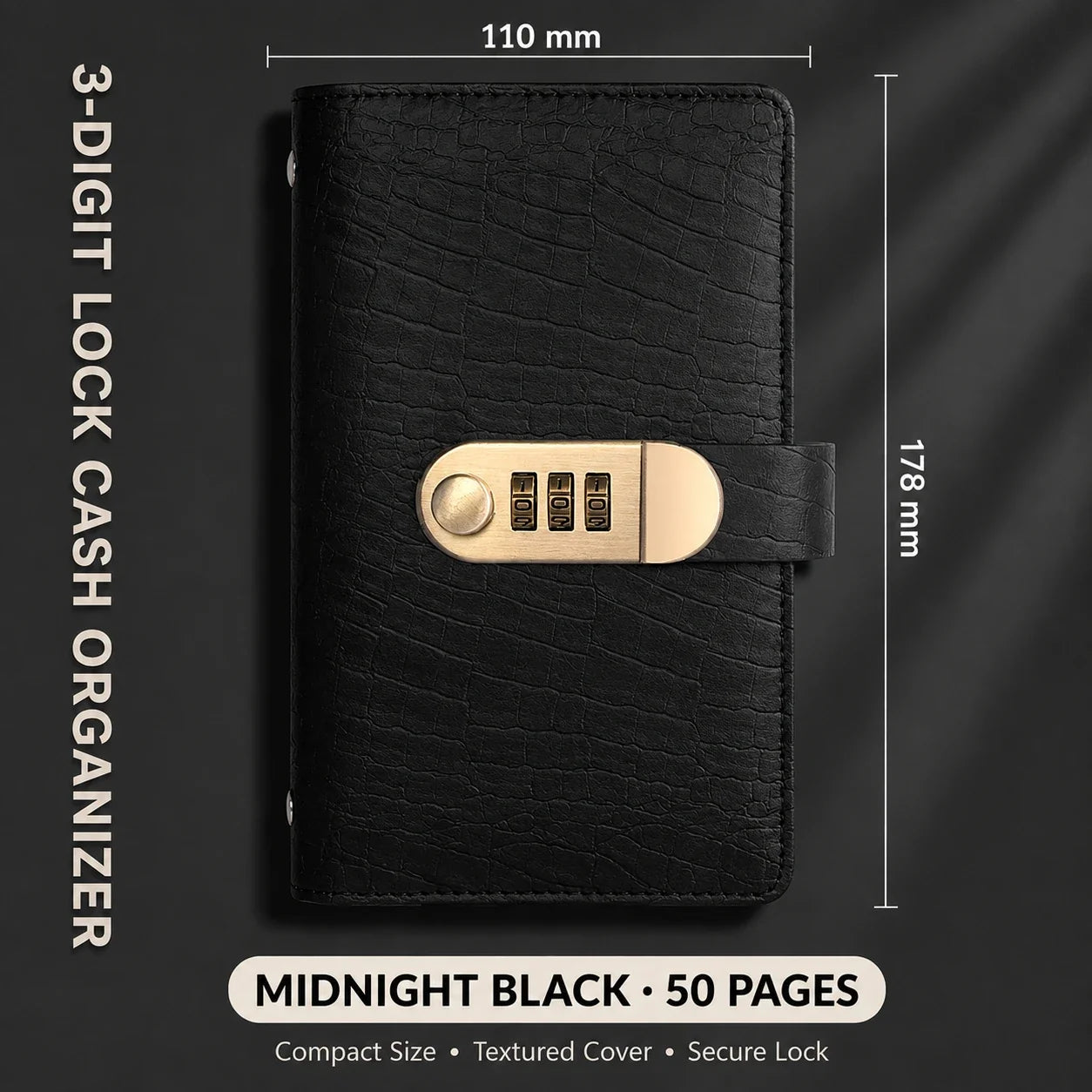 ⏰ Today Only—🔐 Locking Banknote Collection Book – Securely Holds Up to 100 Bills