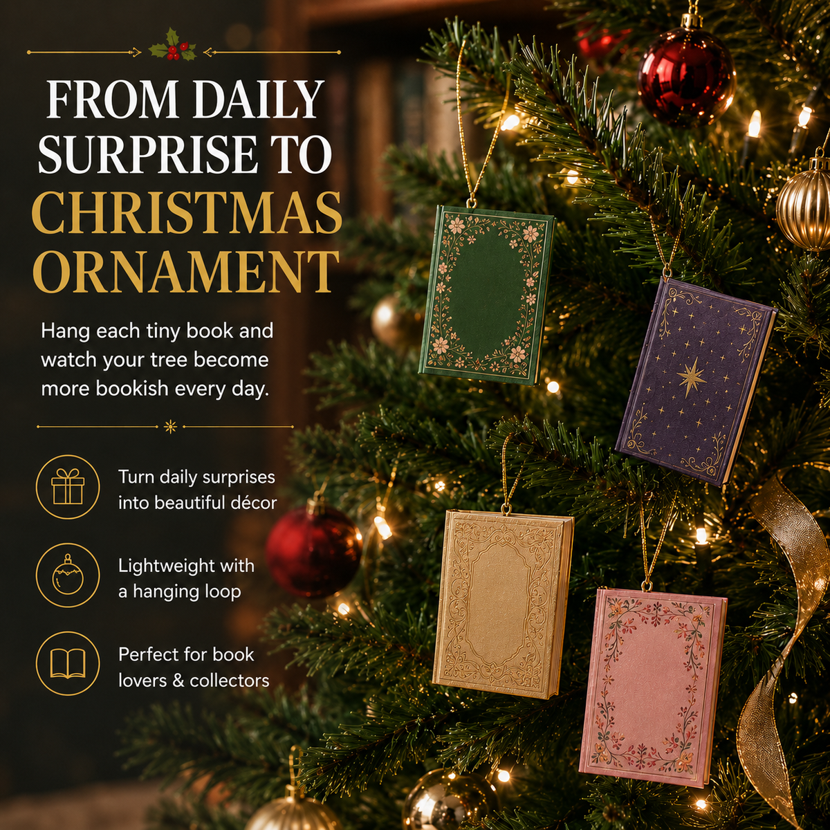 📚 42% OFF | 25-Day Mini Book Advent Calendar – Open, Read, Hang & Collect 🎄