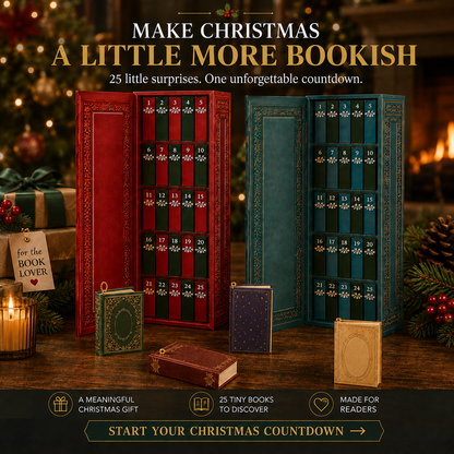 📚 42% OFF | 25-Day Mini Book Advent Calendar – Open, Read, Hang & Collect 🎄