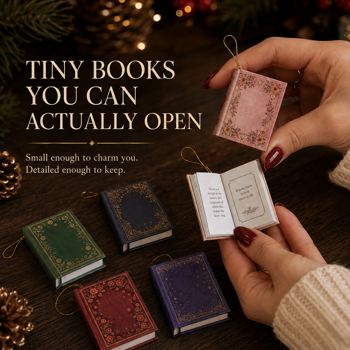 📚 42% OFF | 25-Day Mini Book Advent Calendar – Open, Read, Hang & Collect 🎄